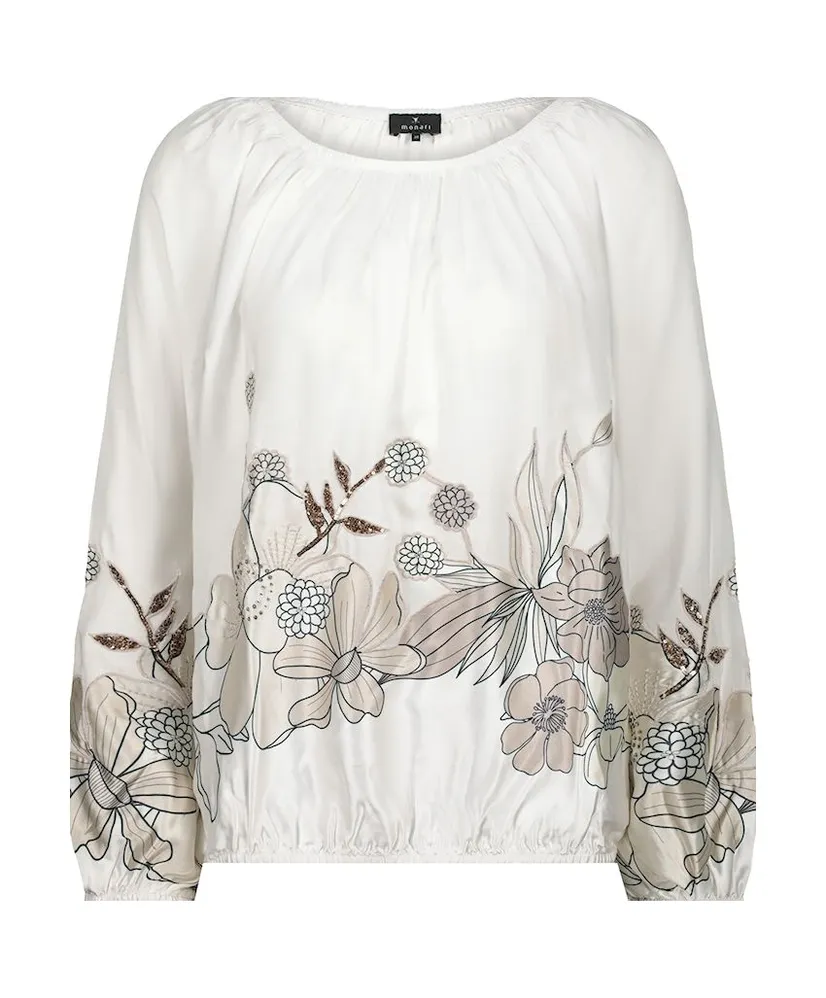 Monari Top Print Flower