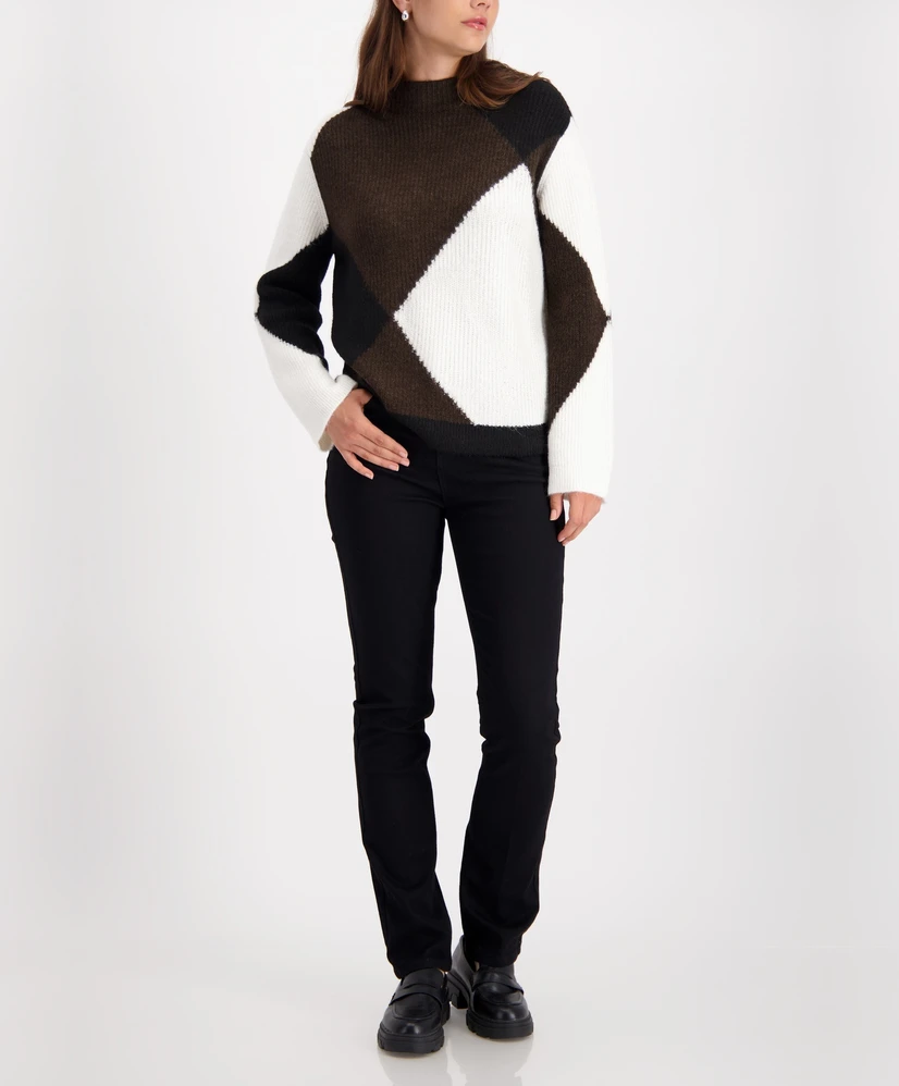 Monari Trui LM Pullover brownie