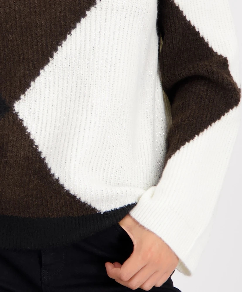 Monari Trui LM Pullover brownie