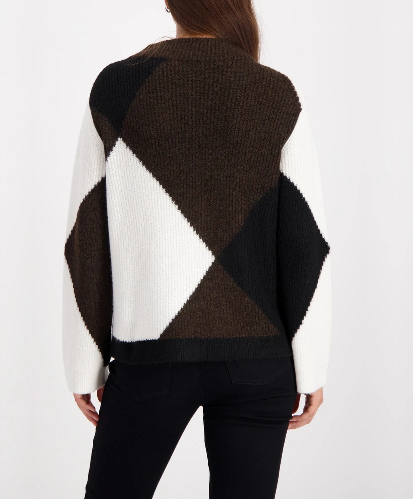 Monari Trui LM Pullover brownie