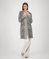 Monari Vest Gebreid Leopard
