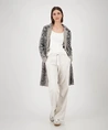Monari Vest Gebreid Leopard