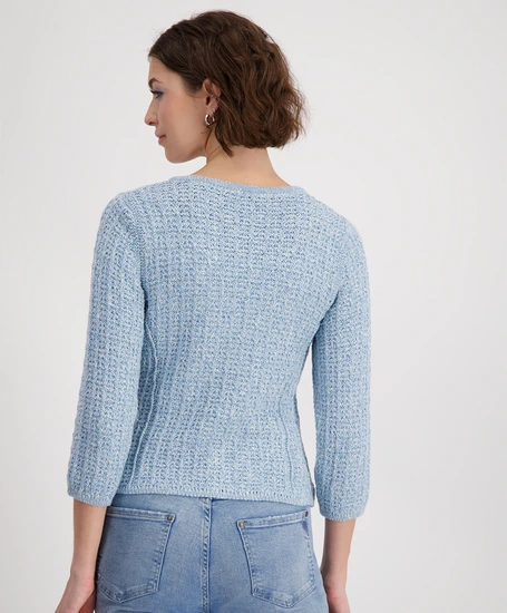Monari Vest Gebreid