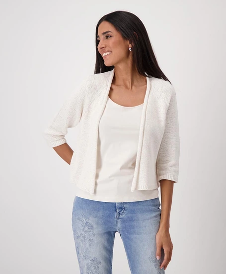 Monari Vest Gebreid