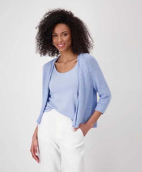Monari Vest Gebreid