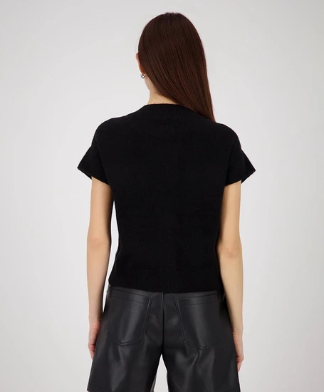 Monari Vest Gebreid
