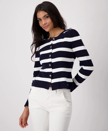 Monari Vest Gestreept