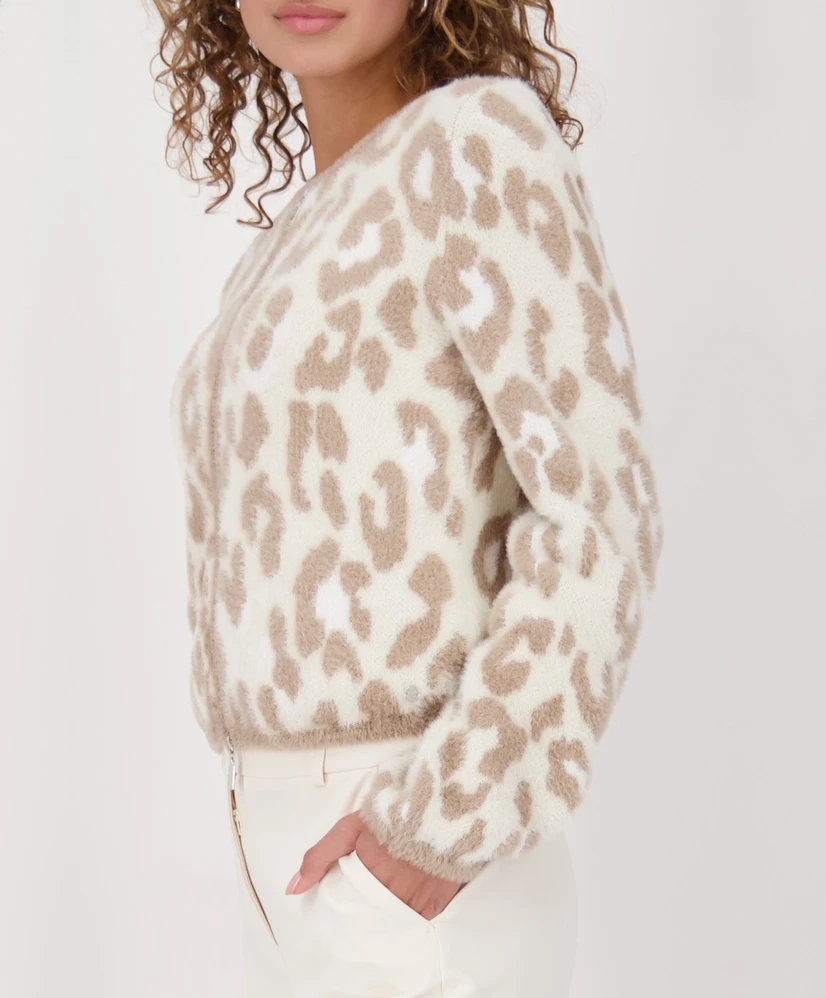 Monari Vest Leopard Print