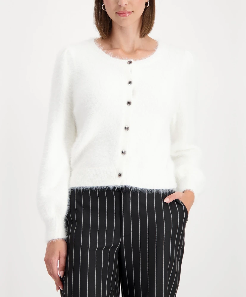 Monari Vest LM Strickjacke almond