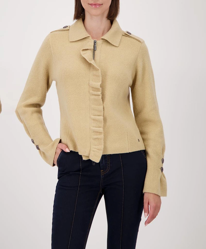 Monari Vest Ruffle
