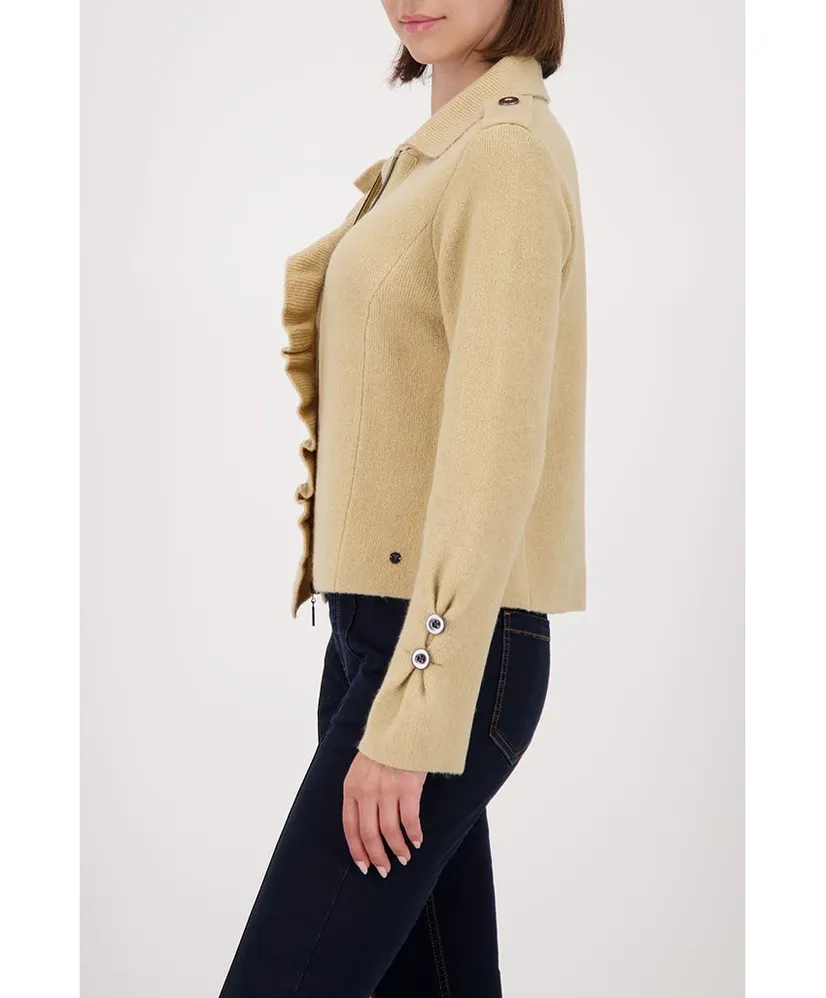 Monari Vest Ruffle