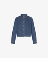 Moss Copenhagen Denim Blouse Adalyn Elena