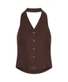Moss Copenhagen Gilet Haltertop Naira Claritta