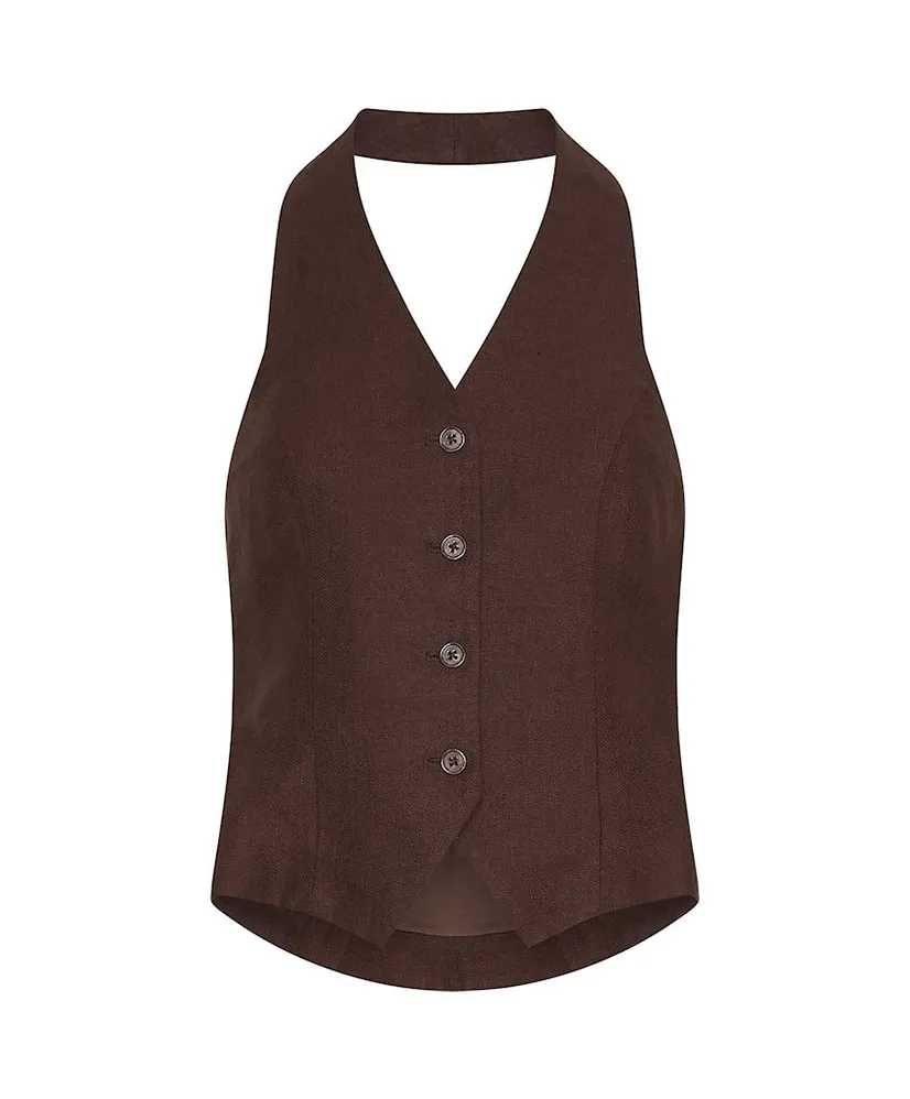 Moss Copenhagen Gilet Haltertop Naira Claritta