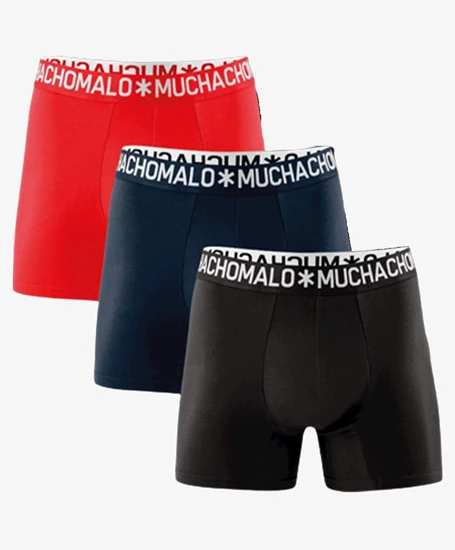 Muchachomalo Boxer Solid 3-Pack