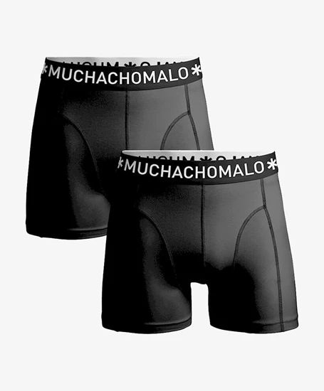 Muchachomalo Boxershorts Microfiber Black