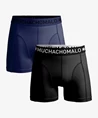 Muchachomalo Boxershorts Microfiber Zwart/Blauw
