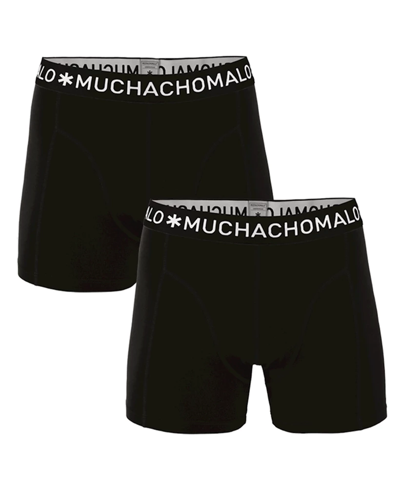 Muchachomalo Shorts Solid Boys 2-Pack