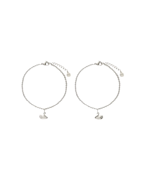 My Jewellery Armband 2-pack Forever Connected Swan