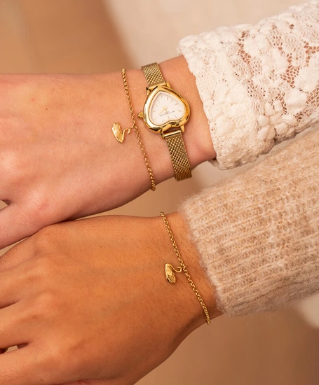 My Jewellery Armband 2-pack Forever Connected Swan