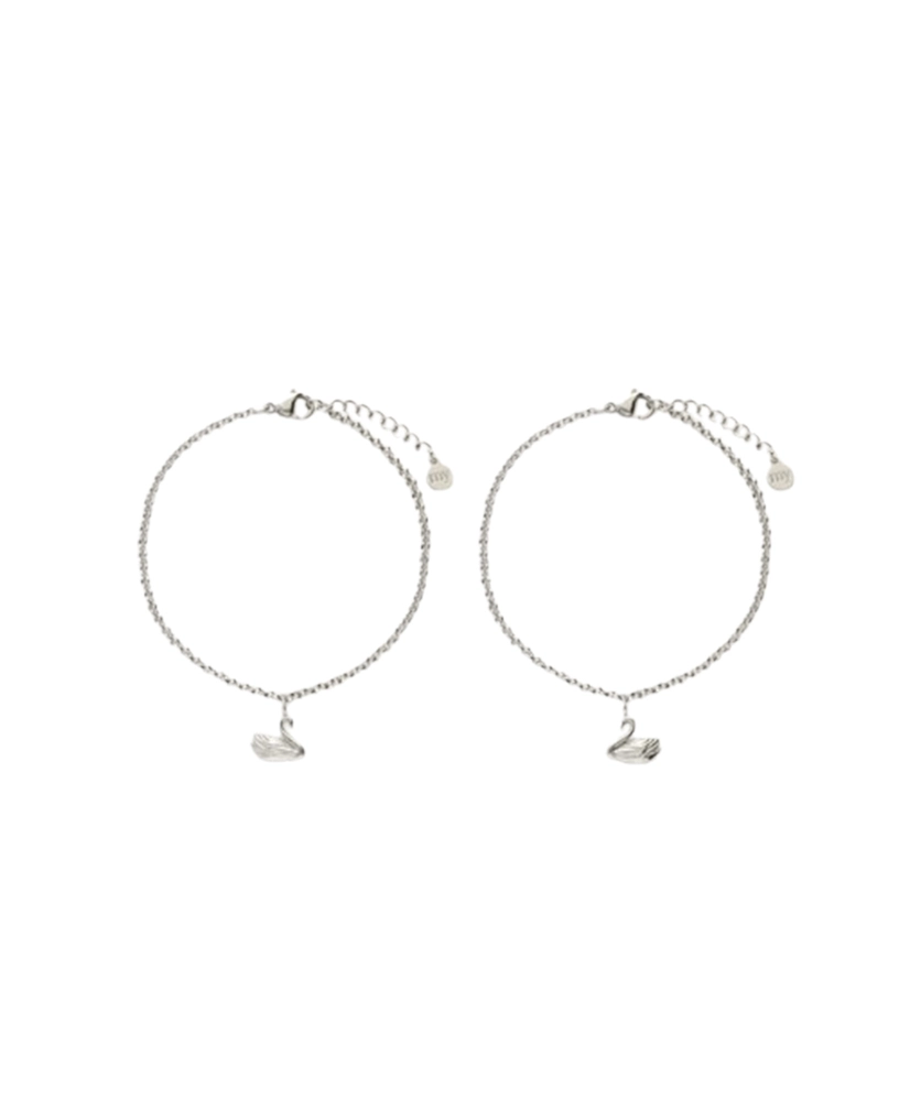 My Jewellery Armband 2-pack Forever Connected Swan