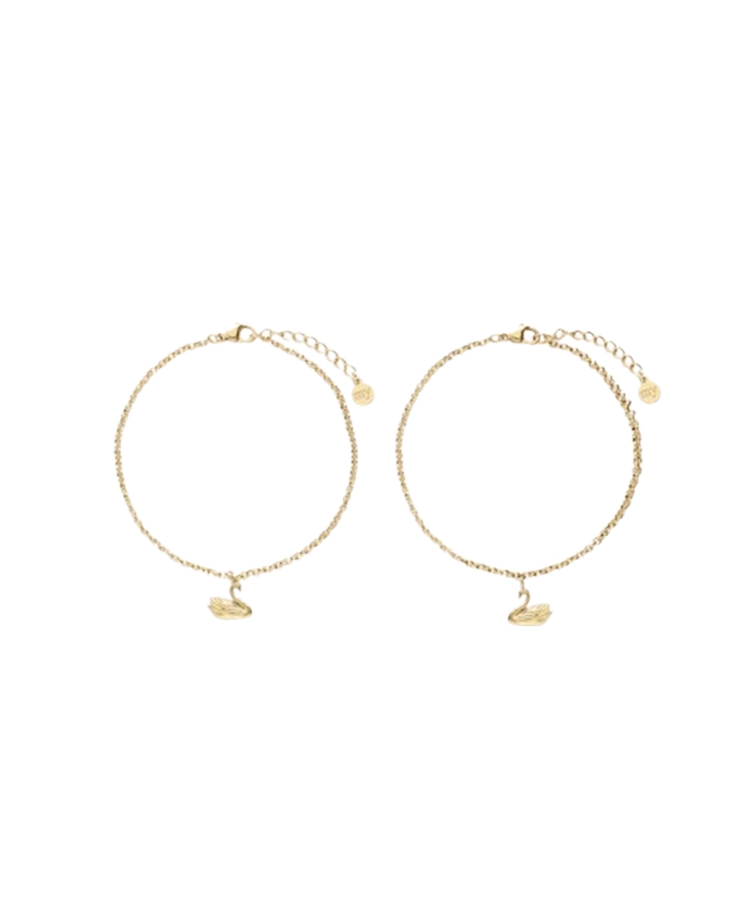 My Jewellery Armband 2-pack Forever Connected Swan