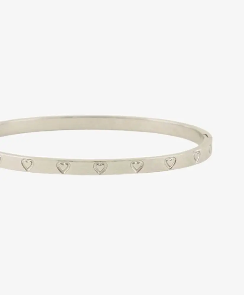 My Jewellery Armband Bangle Engraved Hearts