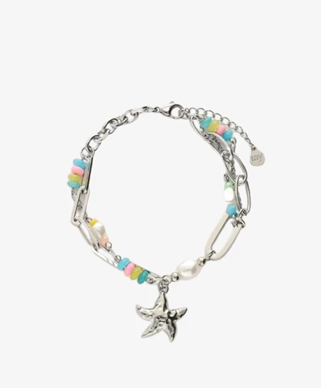 My Jewellery Armband Chain Beads & Starfish