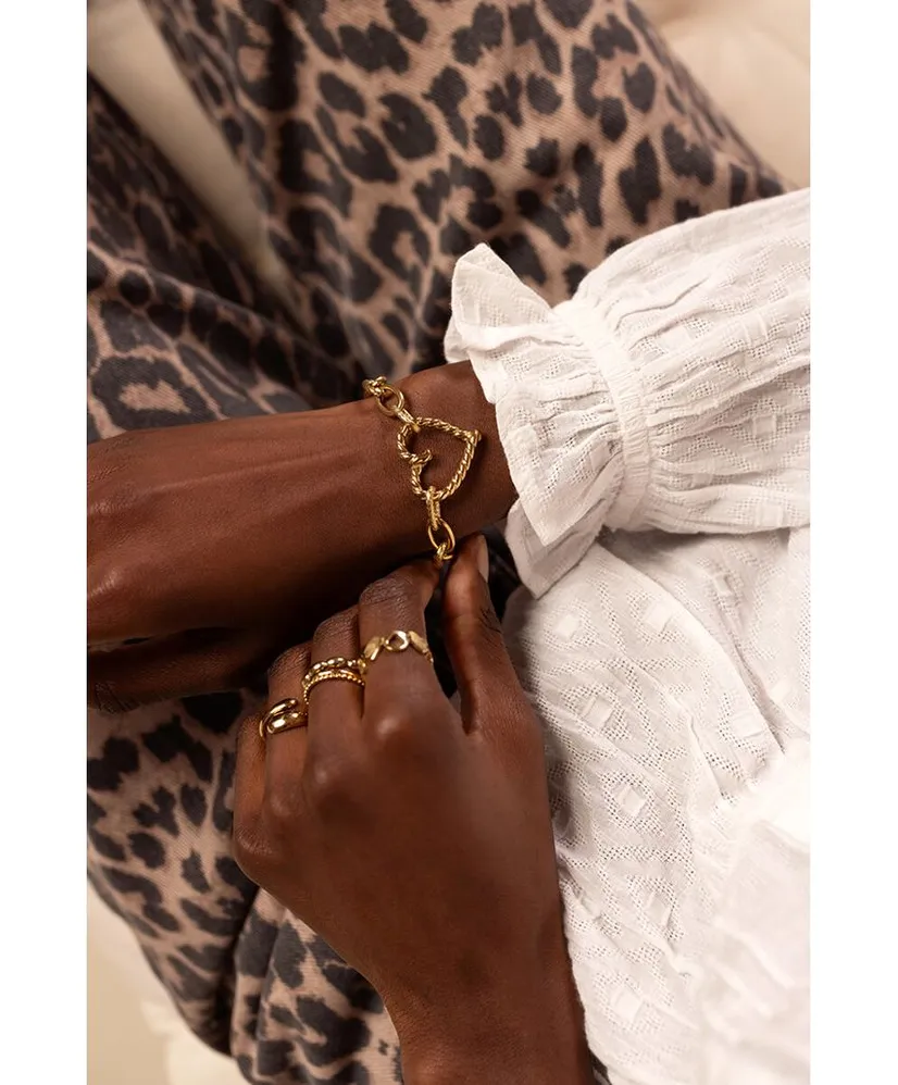 My Jewellery Armband Chain Twisted Heart