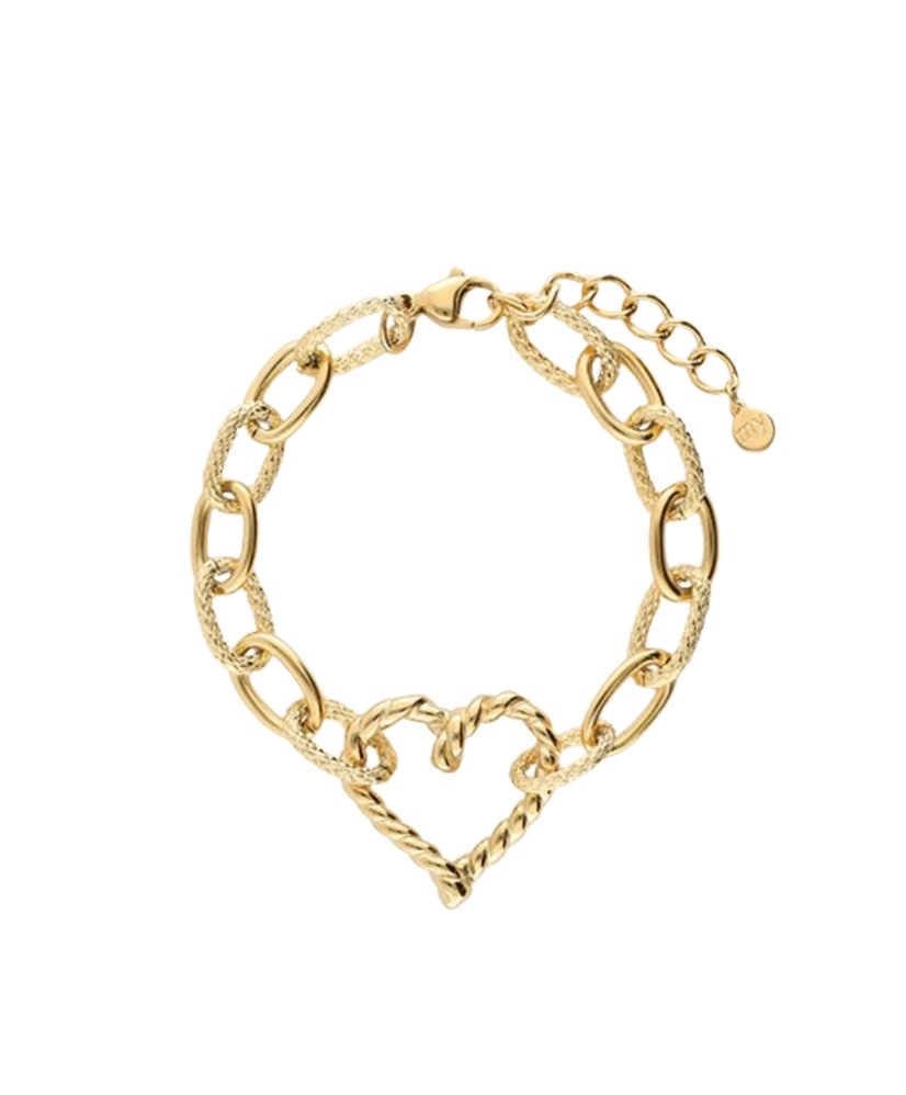 My Jewellery Armband Chain Twisted Heart