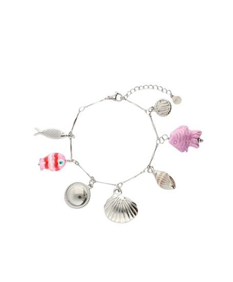 My Jewellery Armband Charms Fish Shell