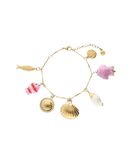 My Jewellery Armband Charms Fish Shell