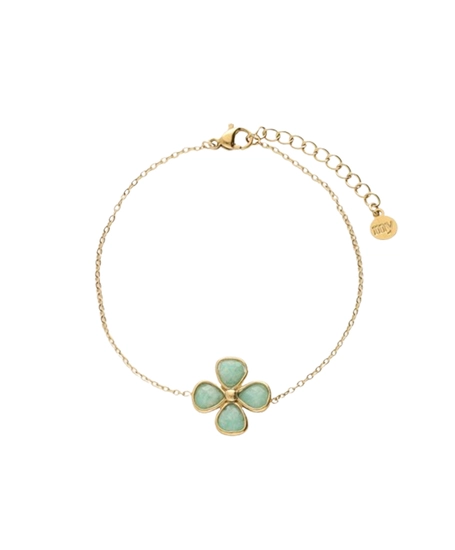 My Jewellery Armband Clover Blue Amazon