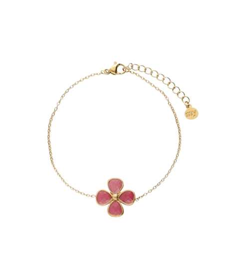 My Jewellery Armband Clover Pink Agate