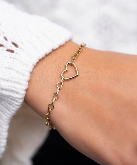 My Jewellery Armband Heart Chain