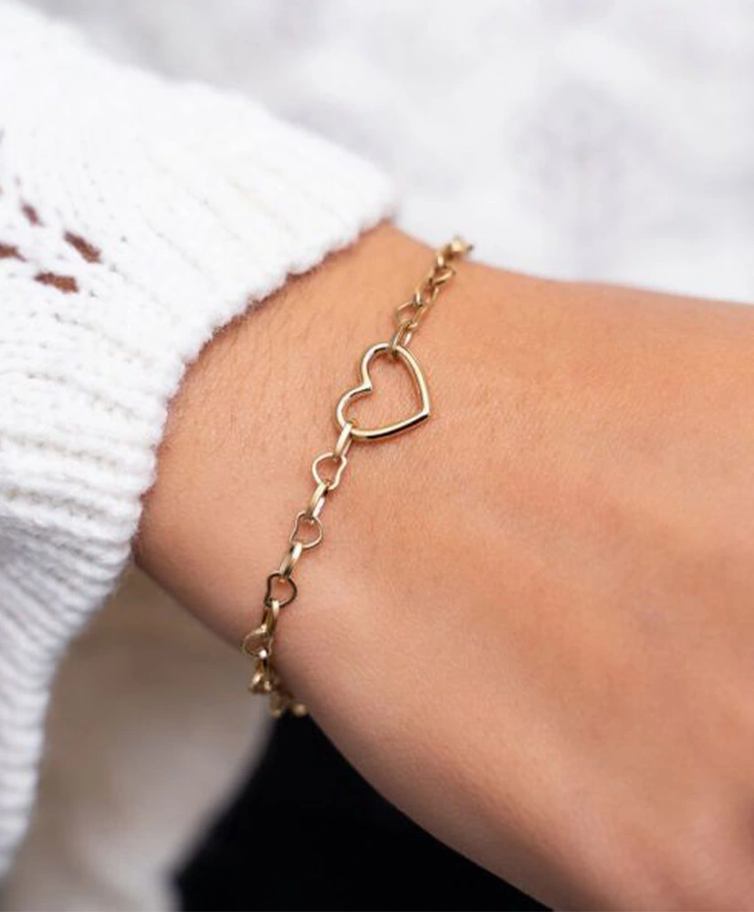 My Jewellery Armband Heart Chain