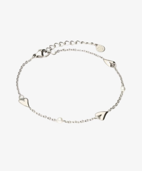 My Jewellery Armband Hearts & Pearls