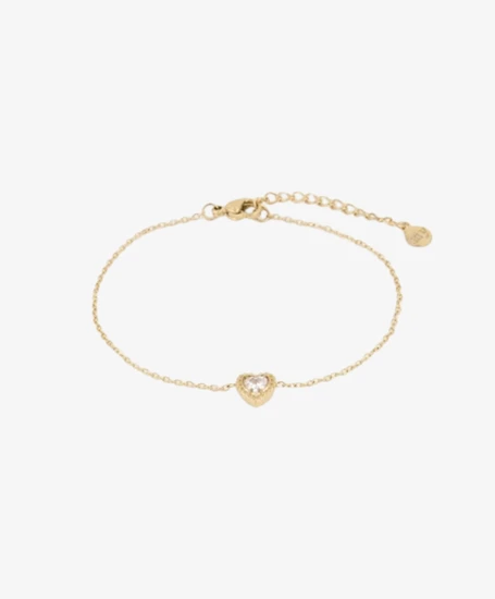 My Jewellery Armband Strass Hart