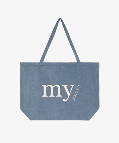 My Jewellery Bag Shopper Denim