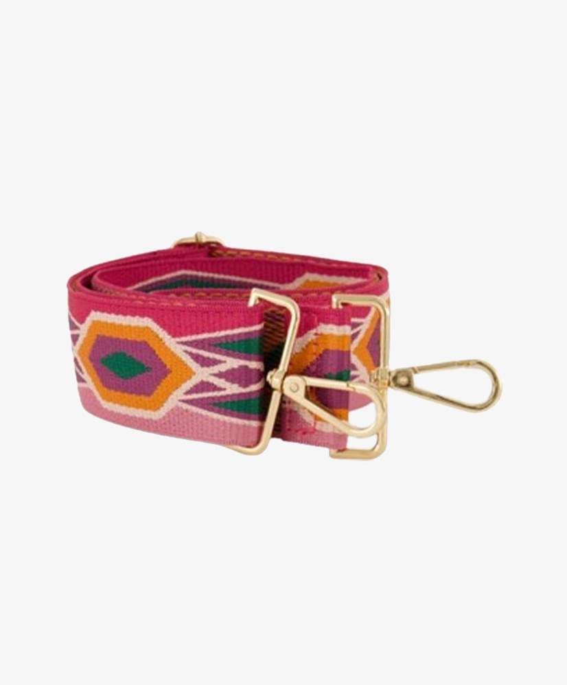 My Jewellery Bag Strap Aztec Print