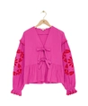 My Jewellery Blouse Mousseline Embro