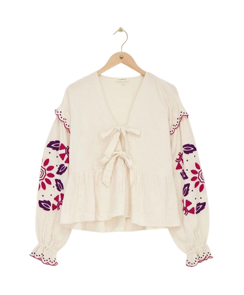 My Jewellery Blouse Mousseline Embro