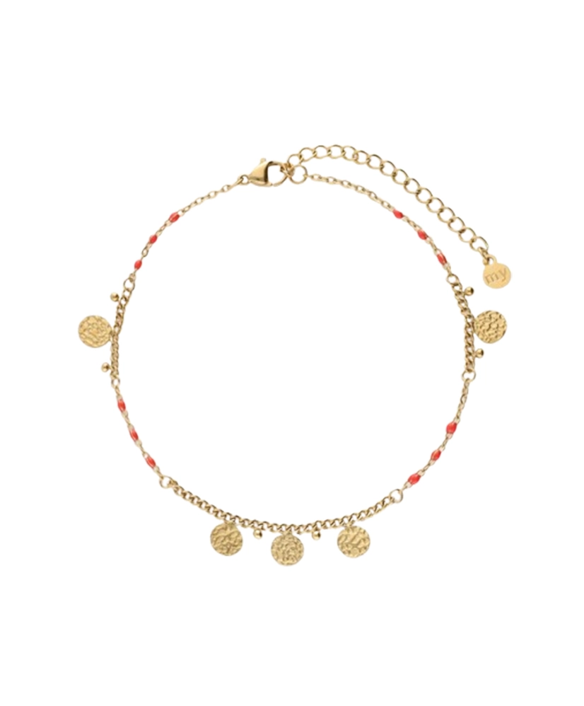 My Jewellery Enkelbandje Beads Coins