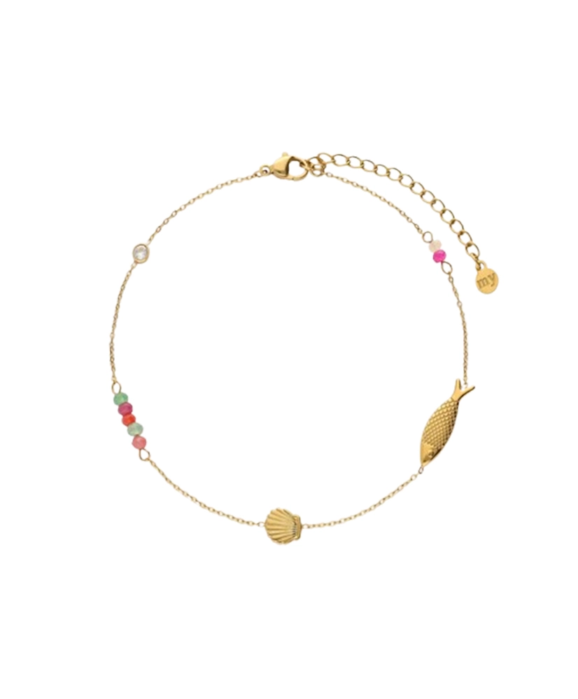 My Jewellery Enkelbandje Beads Fish