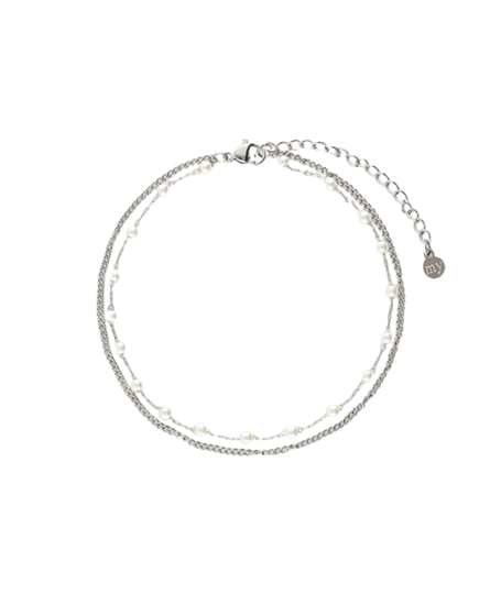 My Jewellery Enkelbandje Chain Pearl