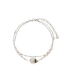 My Jewellery Enkelbandje Double Chain Beads Shell
