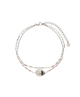 My Jewellery Enkelbandje Double Chain Beads Shell