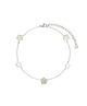 My Jewellery Enkelbandje Flower Pearl