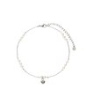 My Jewellery Enkelbandje Pearl Chain Heart