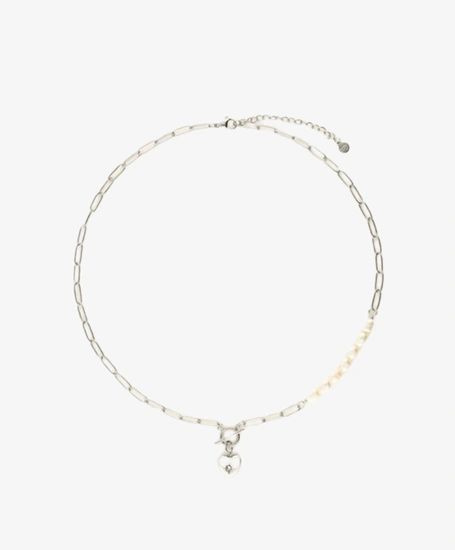 My Jewellery Ketting Chain Pearls Heart